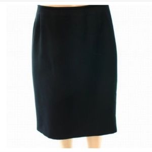 Tommy Hilfiger Pencil Skirt w/ Satin Trim At Waist